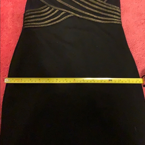 Caprices black and gold dress - Picture 8 of 9